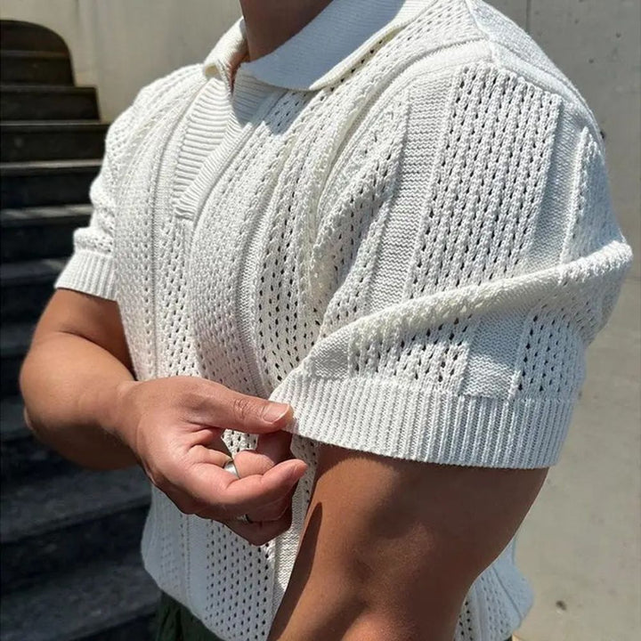 Mesh Polo Shirt