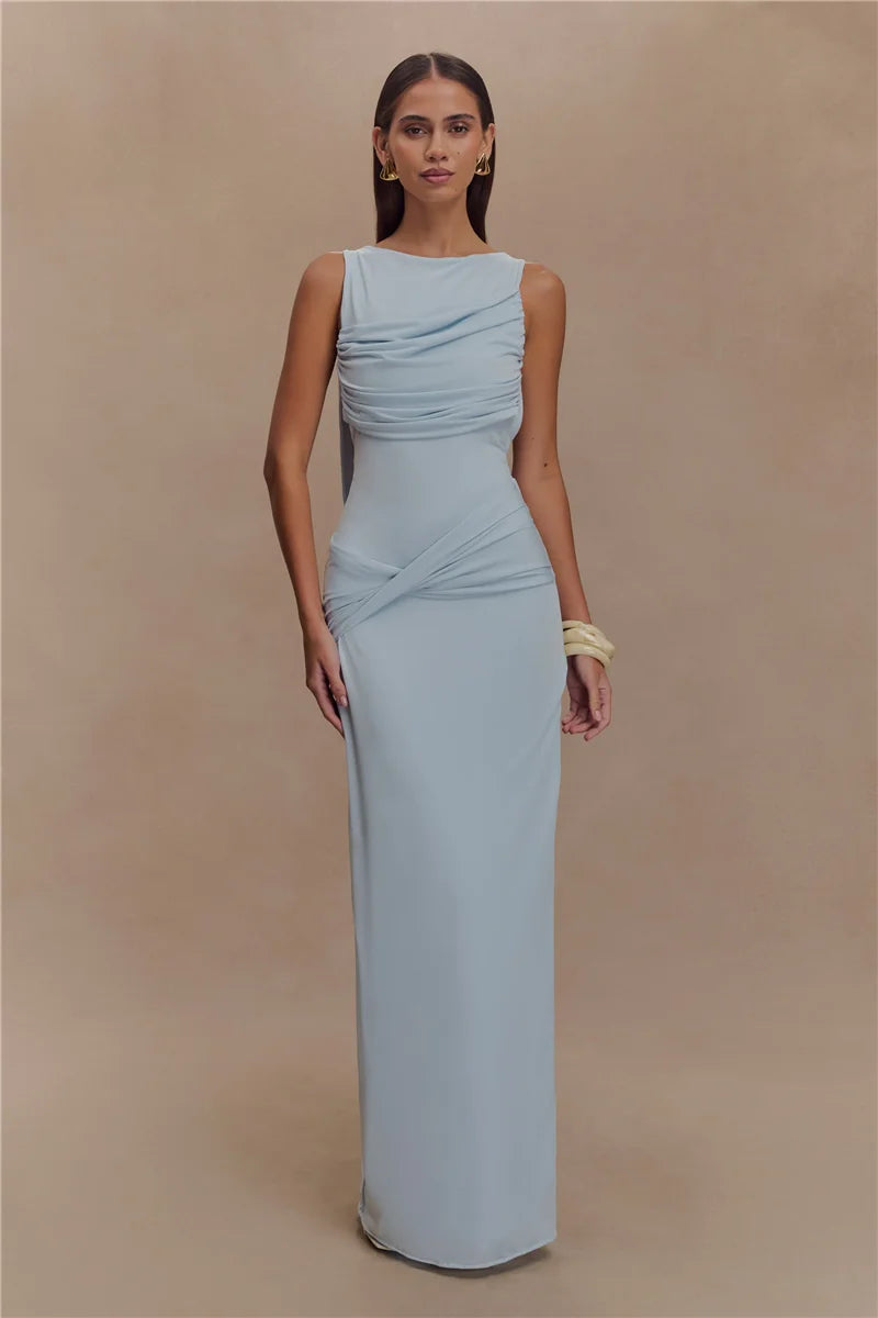 Backless Maxi Dress