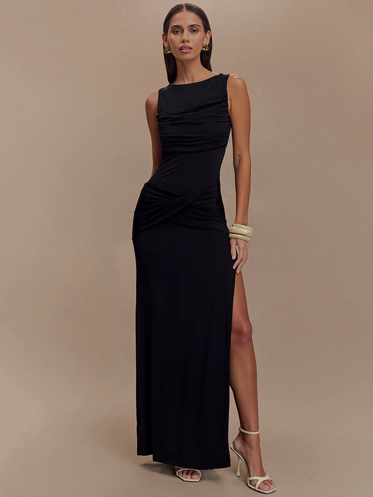 Backless Maxi Dress