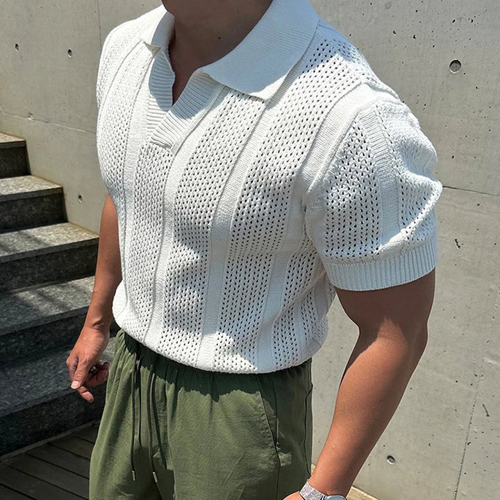 Mesh Polo Shirt
