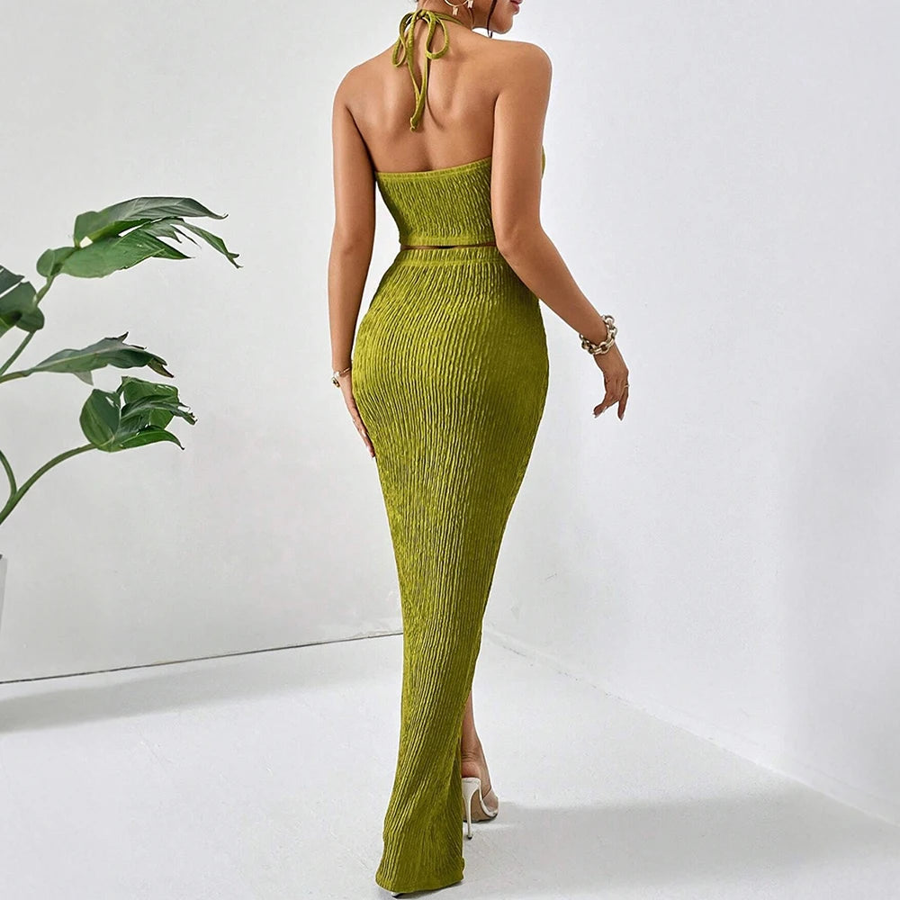 Mia Halter Neck Dress