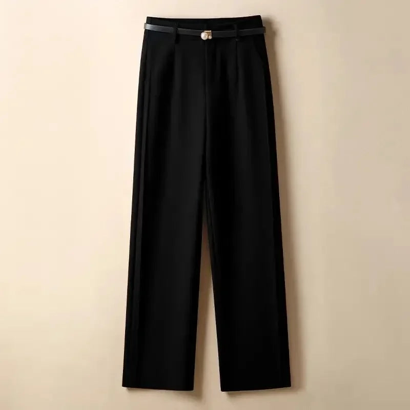 Lora Wide-Leg Suit Pants