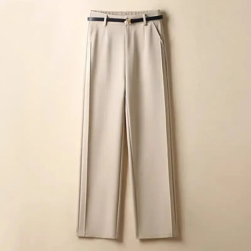 Lora Wide-Leg Suit Pants