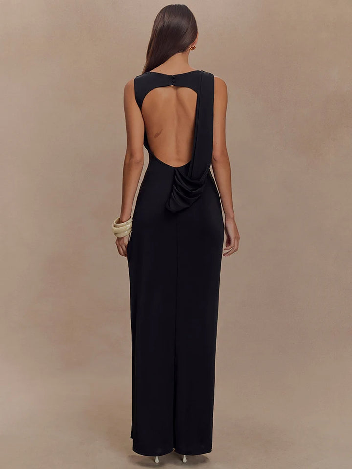 Backless Maxi Dress