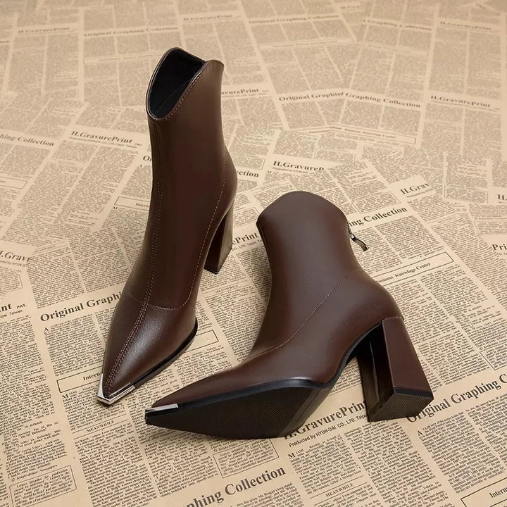 Chrome Tip Melanie Boots