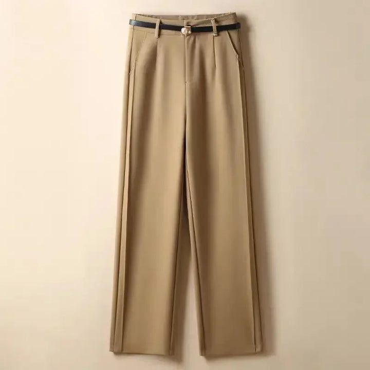 Lora Wide-Leg Suit Pants