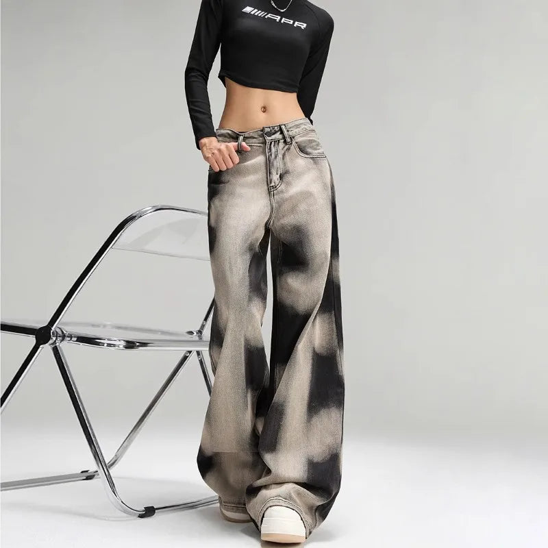 Addison Tie Dye Jeans