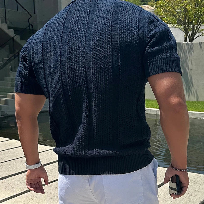 Mesh Polo Shirt
