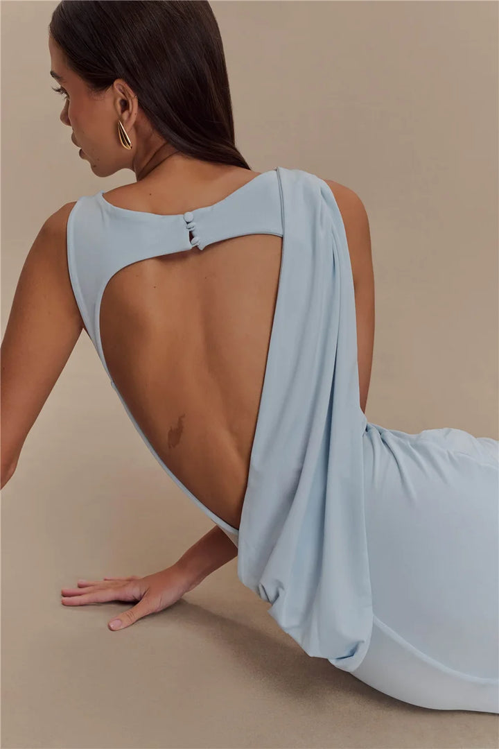 Backless Maxi Dress