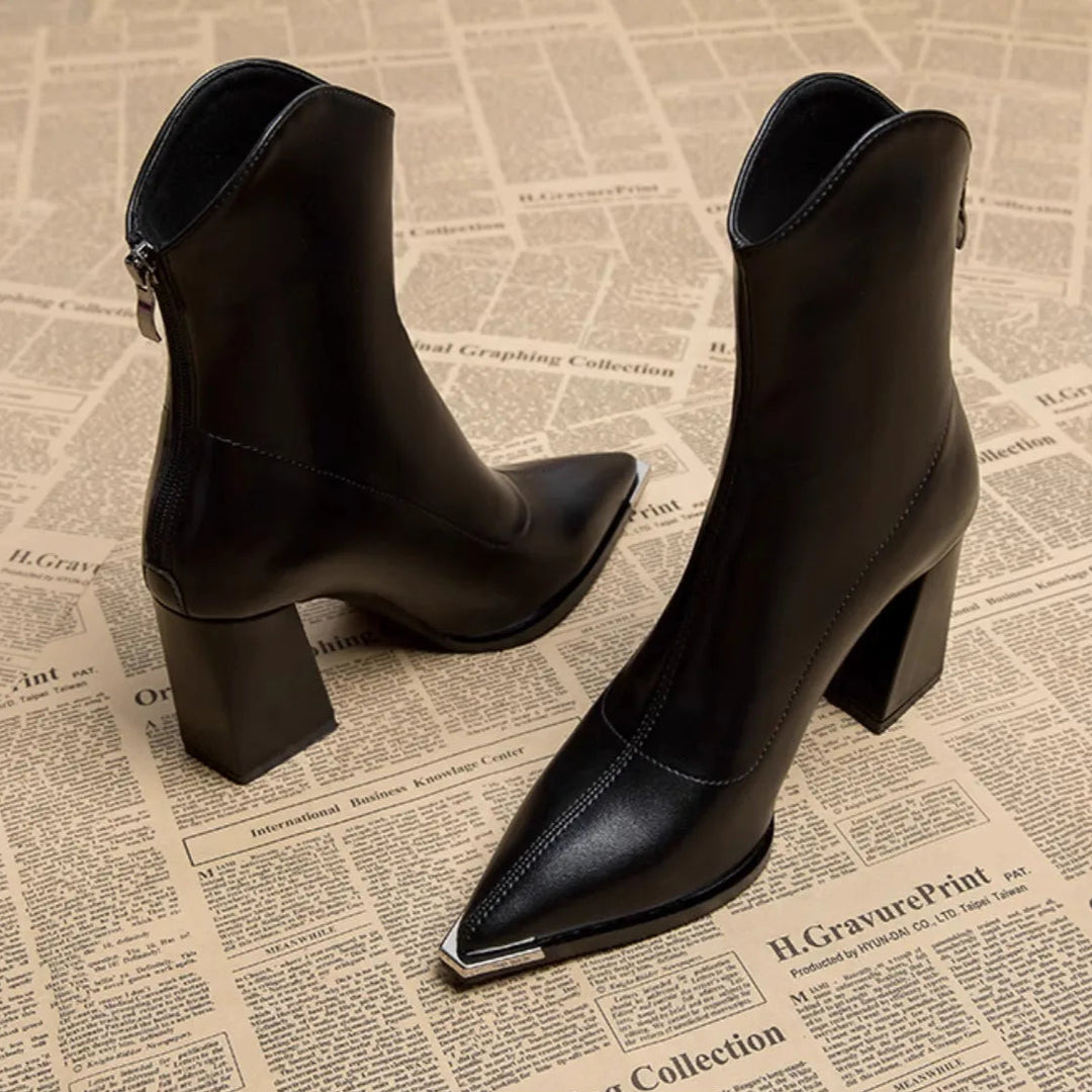 Chrome Tip Melanie Boots