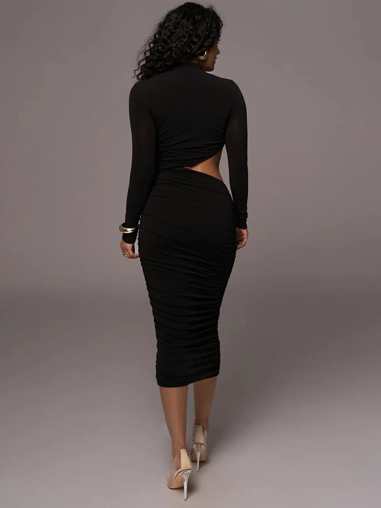 Anna Hollow-Out Dress