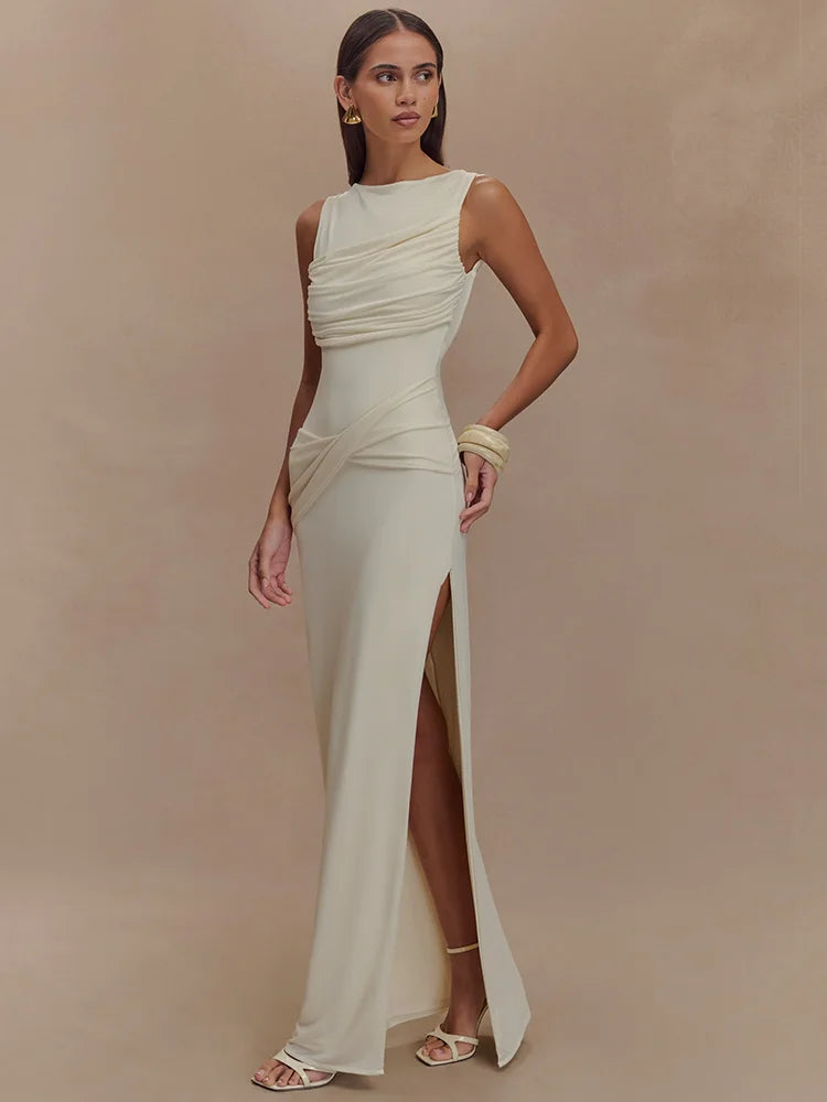 Backless Maxi Dress