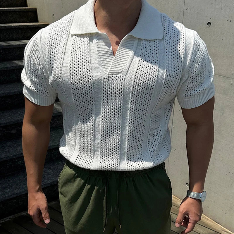 Mesh Polo Shirt