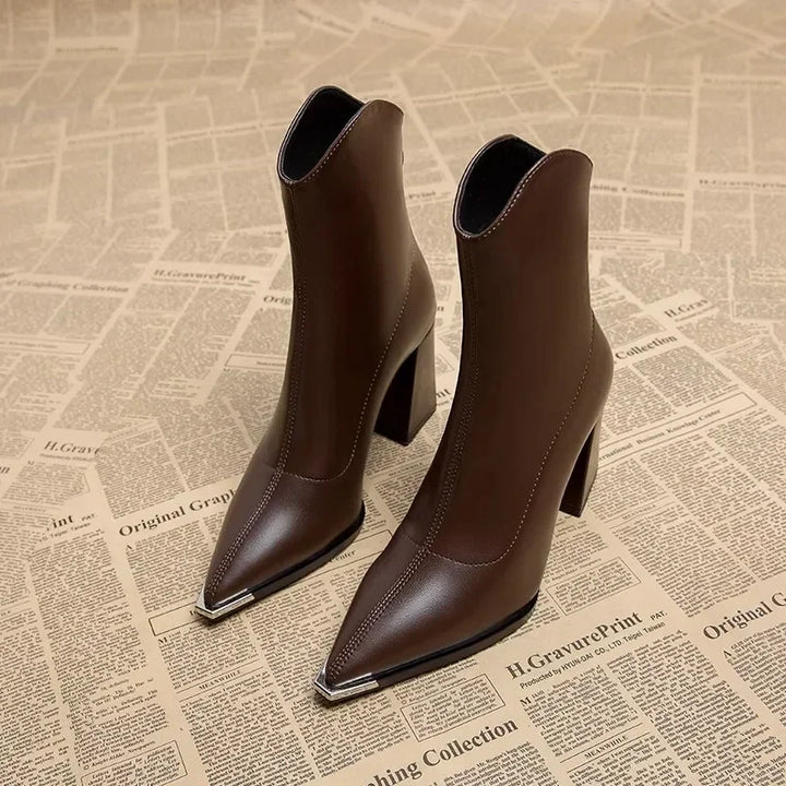 Chrome Tip Melanie Boots