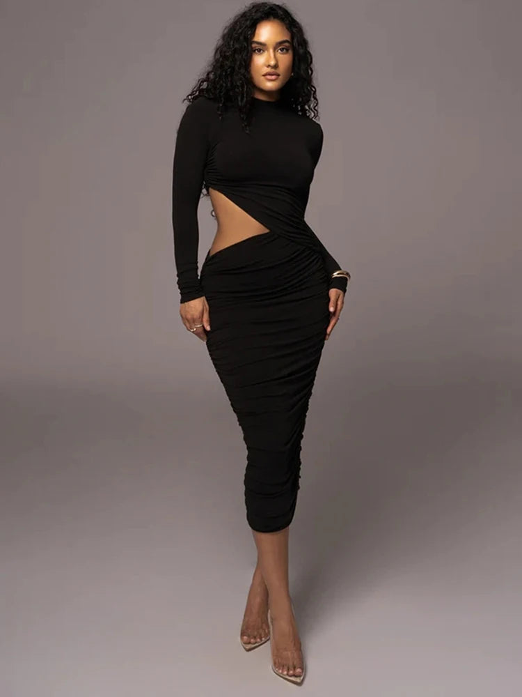 Anna Hollow-Out Dress