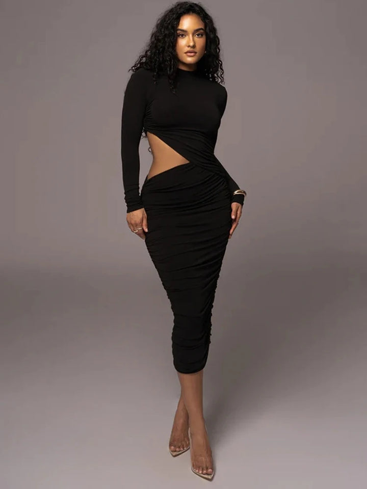 Anna Hollow-Out Dress