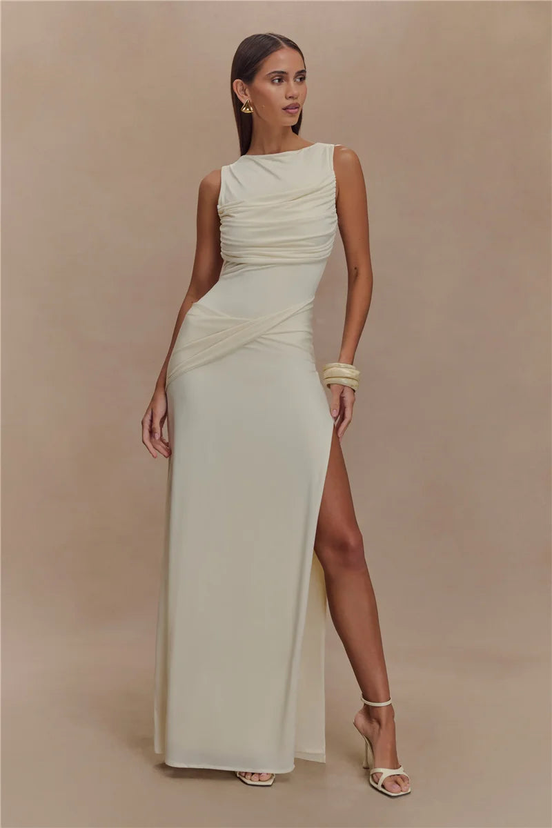 Backless Maxi Dress
