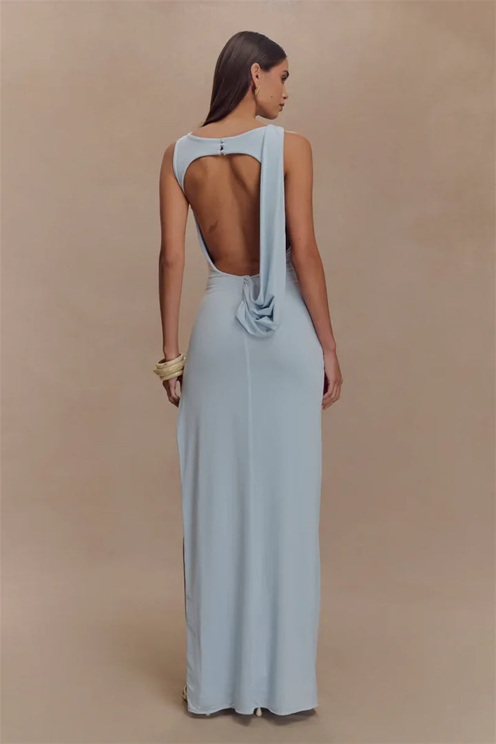 Backless Maxi Dress