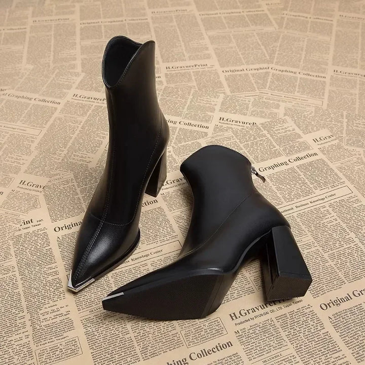 Chrome Tip Melanie Boots