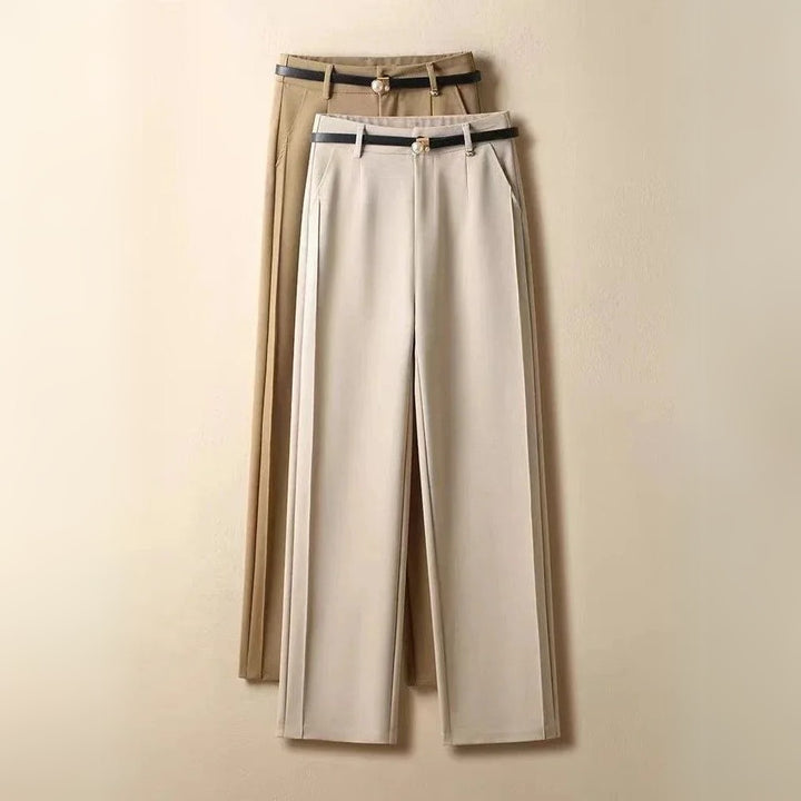 Lora Wide-Leg Suit Pants